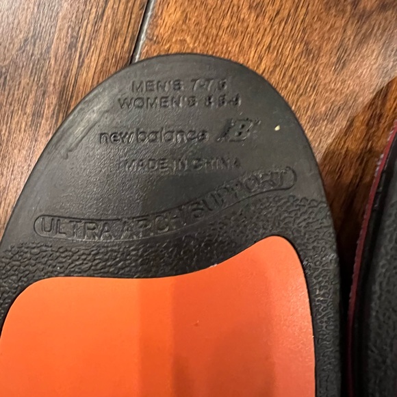New Balance Blue and Red Shoe Insoles - Picture 4 of 7